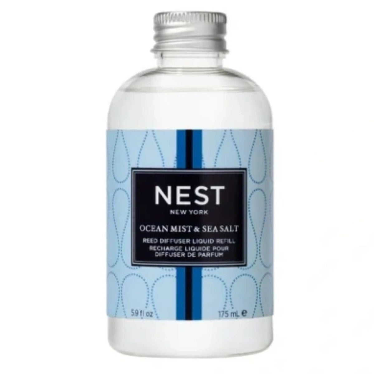 Nest New York Ocean Mist & Sea Salt Reed Diffuser Liquid Refill 5.9 Oz-Nest New York Ocean Mist & Sea Salt Reed Diffuser Liquid Refill 5.9 Oz