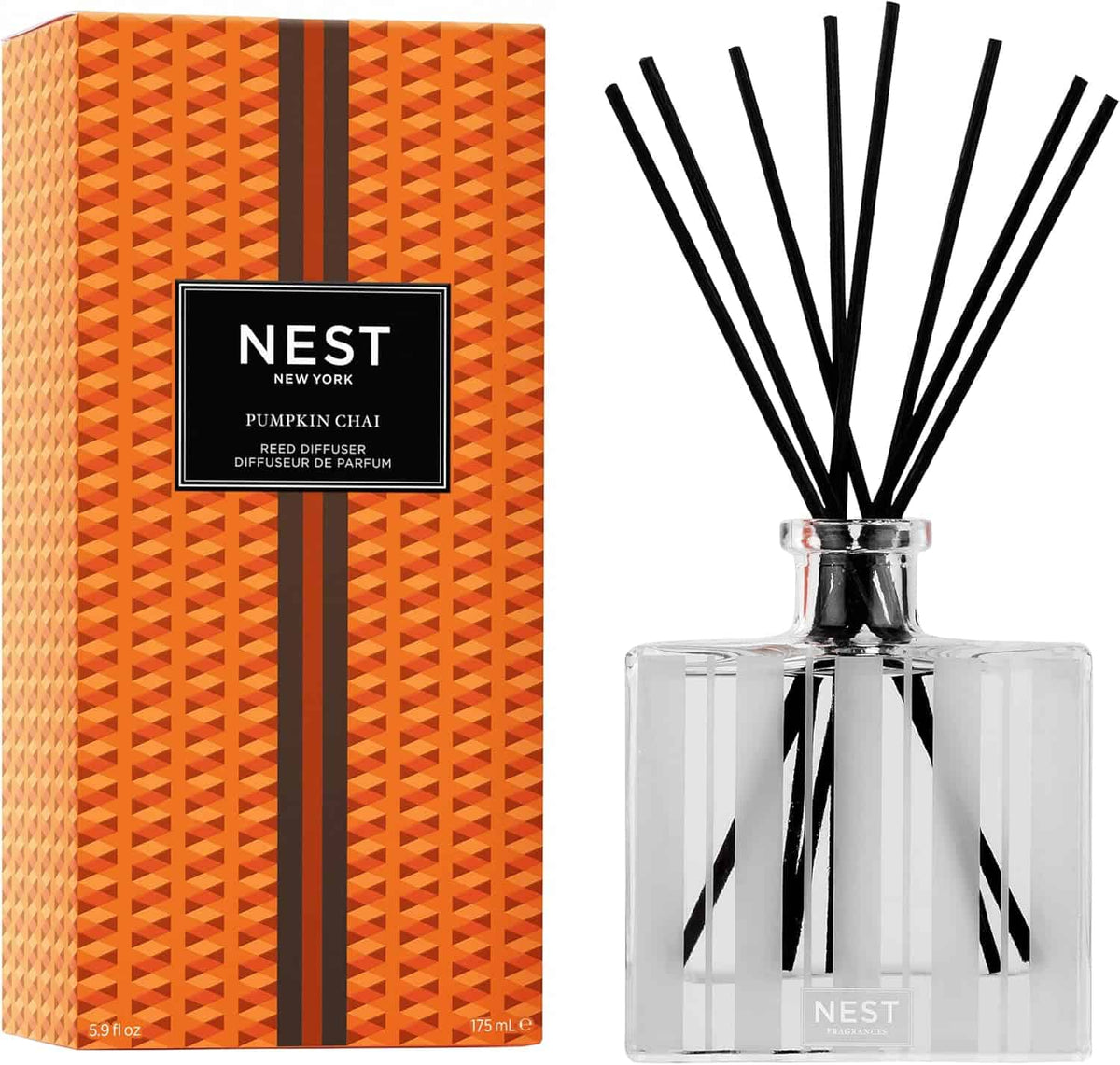 Nest New York Pumpkin Chai Reed Diffuser 5.9 OZ-Nest New York Pumpkin Chai Reed Diffuser 5.9 OZ
