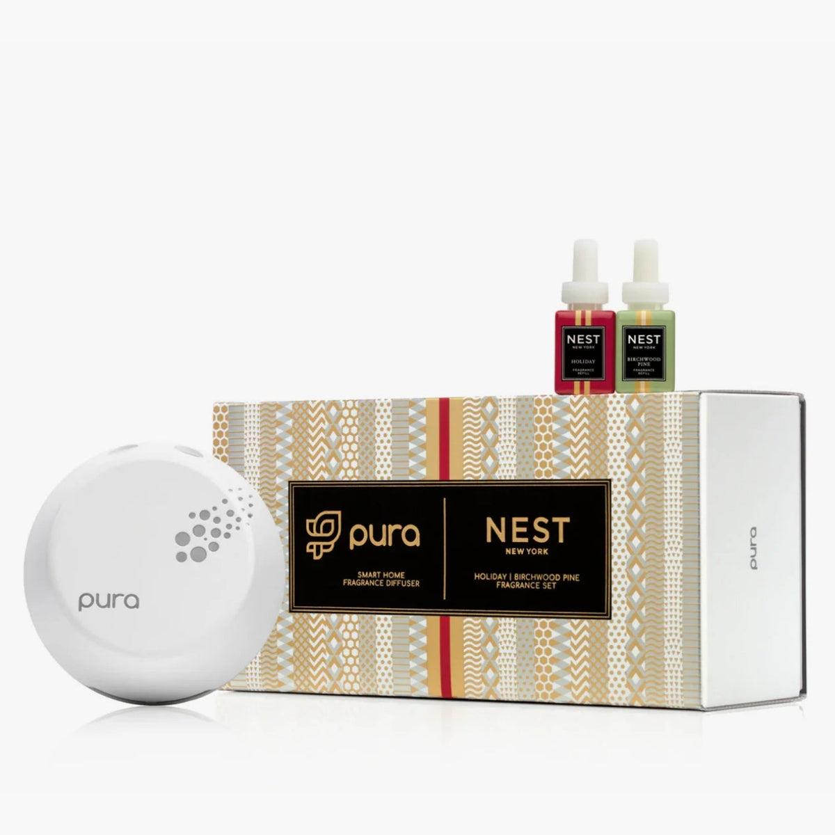 Nest New York Pura 3 Smart Home Fragrance Diffuser Set Birchwood Pine-Nest New York Pura 3 Smart Home Fragrance Diffuser Set Birchwood Pine