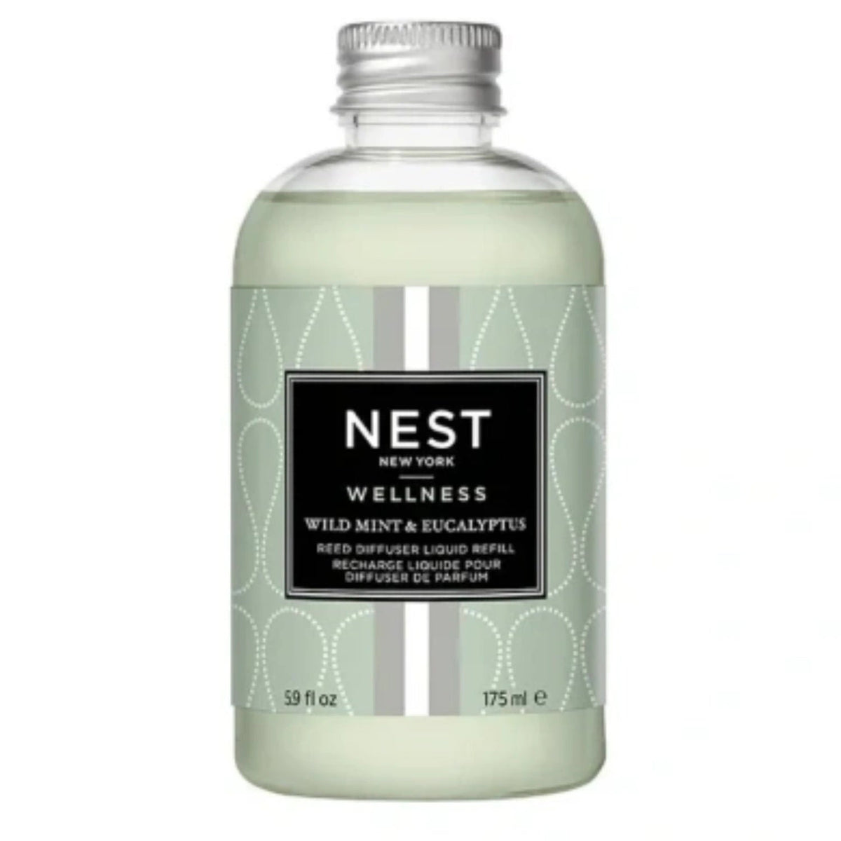 Nest New York Wild Mint & Eucalyptus Reed Diffuser Liquid Refill 5.9 Oz-Nest New York Wild Mint & Eucalyptus Reed Diffuser Liquid Refill 5.9 Oz