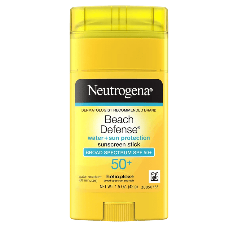 Neutrogena Beach Defense Sunscreen Stick SPF 50+ 1.5 Oz