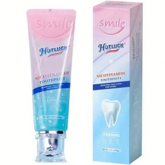 Niacinamide Intensive Whitening Toothpaste - Fresh Breath, Remove Tooth Stains-Niacinamide Intensive Whitening Toothpaste - Fresh Breath, Remove Tooth Stains