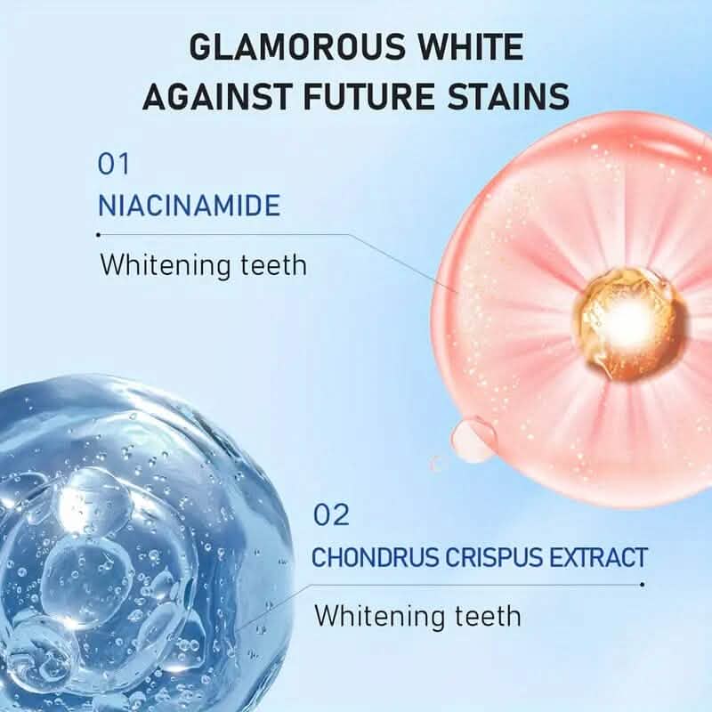 Niacinamide Intensive Whitening Toothpaste - Fresh Breath, Remove Tooth Stains-Niacinamide Intensive Whitening Toothpaste - Fresh Breath, Remove Tooth Stains