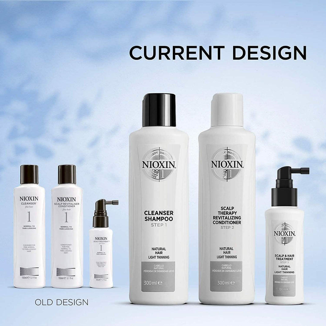 Nioxin Cleanser Shampoo System 1-6-Nioxin Cleanser Shampoo System 1-6