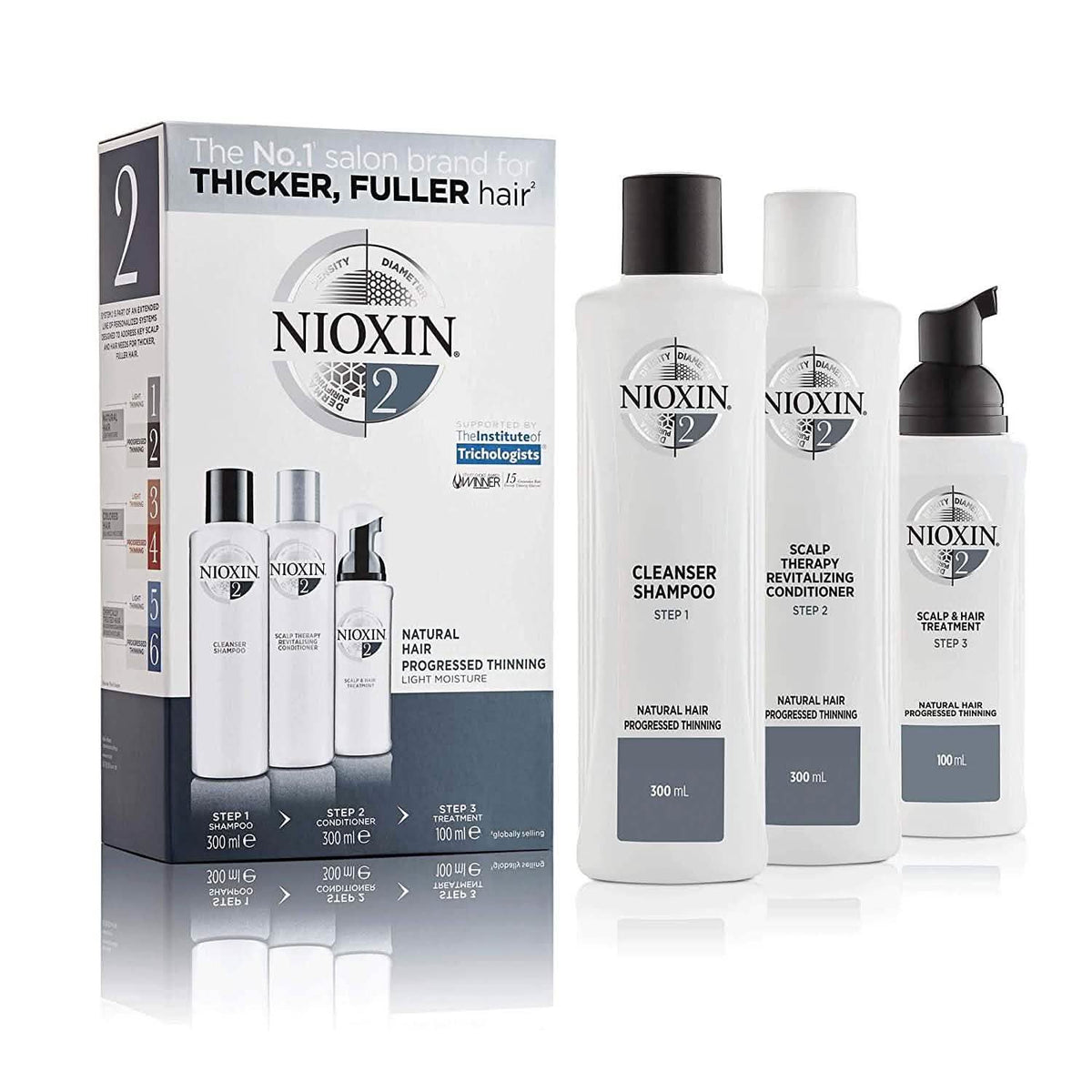 Nioxin Full-Size System Kits for Progressed to Advanced Thinning Hair-Nioxin Full-Size System Kits for Progressed to Advanced Thinning Hair