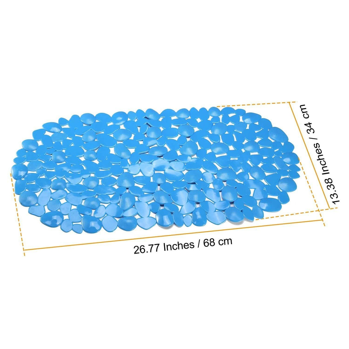Non-Slip Massage Pebble Bath Mat-Non-Slip Massage Pebble Bath Mat