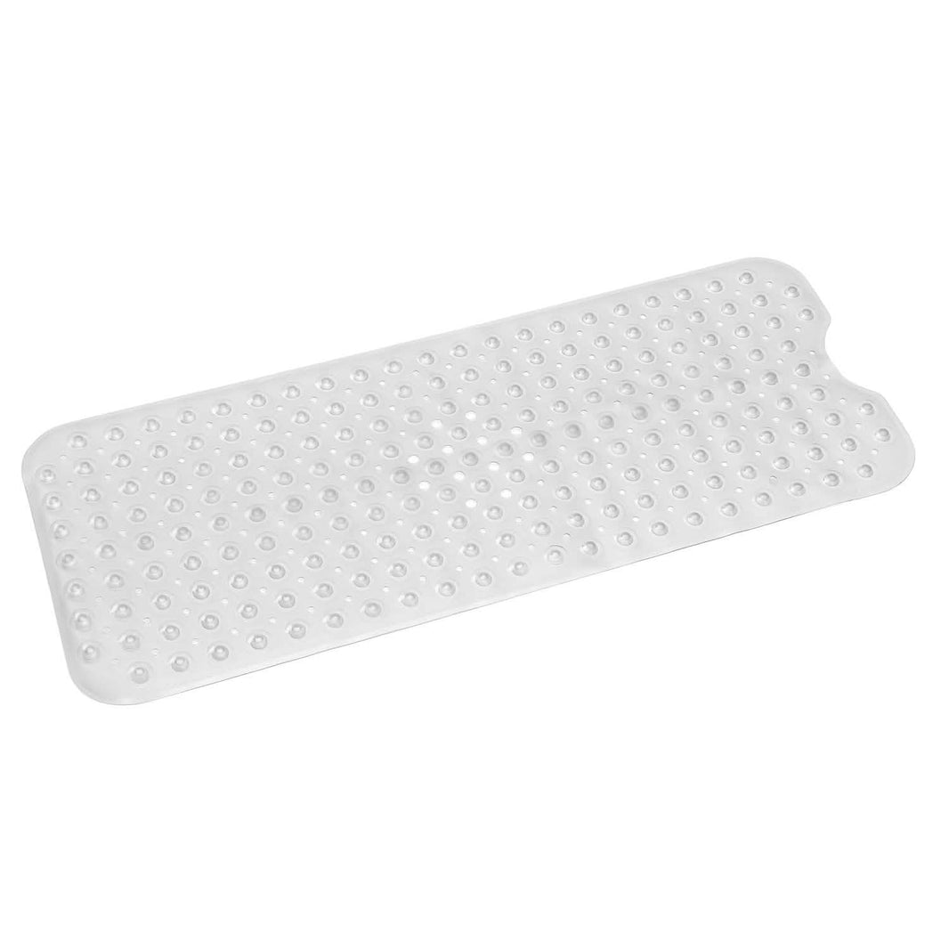 Non Slip Shower Mat Massage Anti-Bacterial with Suction Cups-Non Slip Shower Mat Massage Anti-Bacterial with Suction Cups