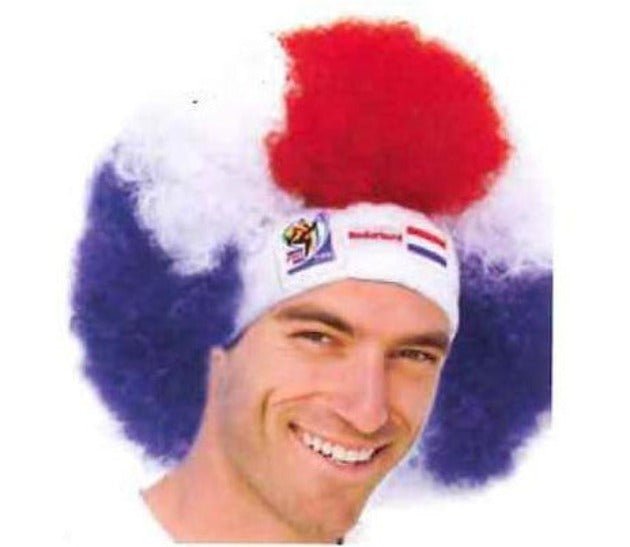 Holland World Cup Soccer Afro Wig 25-Count Case Pack – Official FIFA Licensed Retro Fan Gear-Holland World Cup Soccer Afro Wig 25-Count Case Pack – Official FIFA Licensed Retro Fan Gear