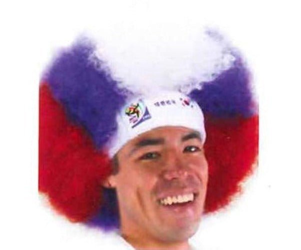 South Korea World Cup Soccer Afro Wig 25-Count Case Pack – Official FIFA Licensed Retro Fan Gear-South Korea World Cup Soccer Afro Wig 25-Count Case Pack – Official FIFA Licensed Retro Fan Gear
