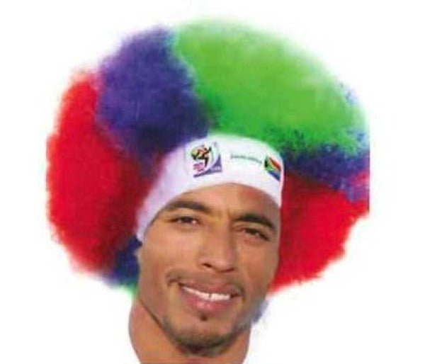 South Africa World Cup Soccer Afro Wig 25-Count Case Pack – Official FIFA Licensed Retro Fan Gear-South Africa World Cup Soccer Afro Wig 25-Count Case Pack – Official FIFA Licensed Retro Fan Gear