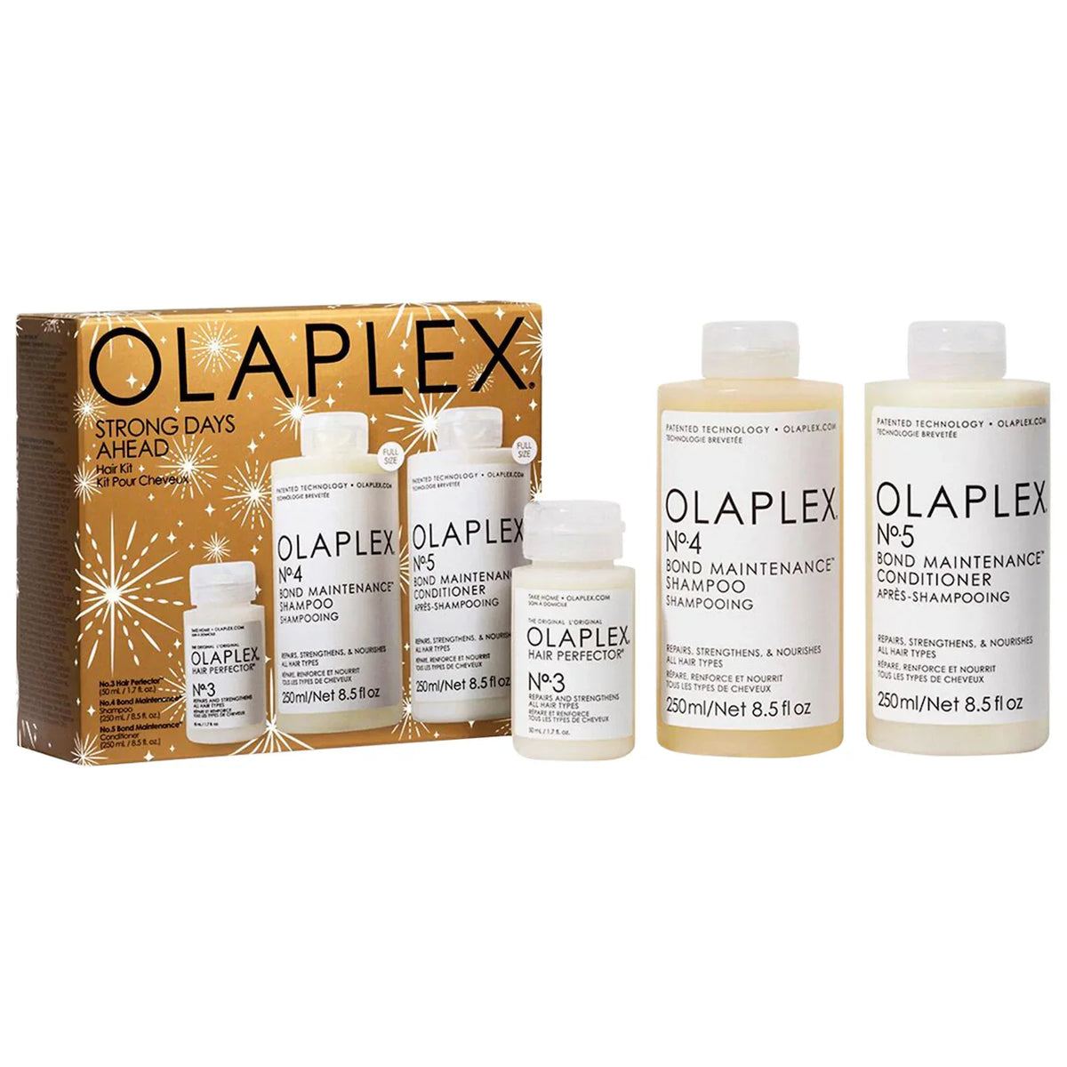 Olaplex Strong Days Ahead Shampoo and Conditioner Value Set-Olaplex Strong Days Ahead Shampoo and Conditioner Value Set