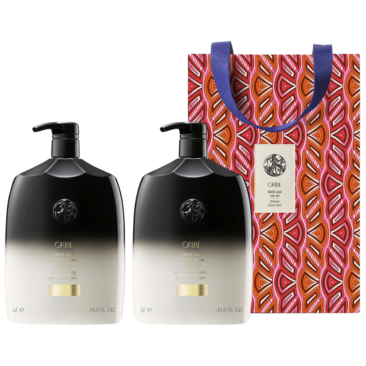 Oribe Gold Lust Liter Set (Limited Edition, $366 value)-Oribe Gold Lust Liter Set (Limited Edition, $366 value)