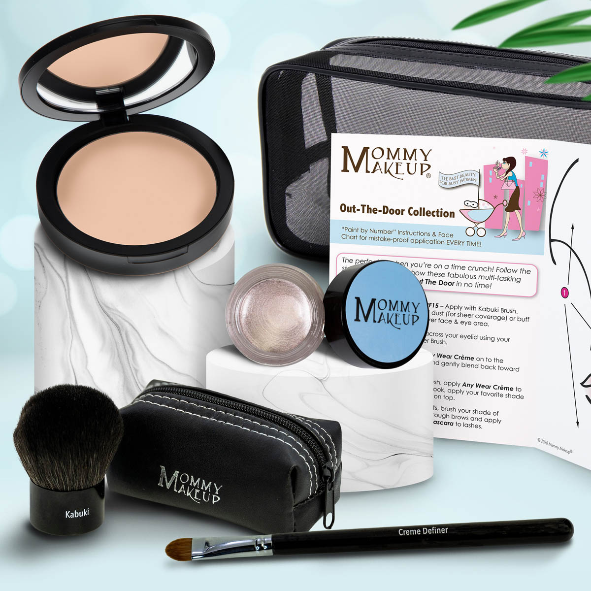Out The Door Collection | Travel-friendly, Multi-tasking,Talc-free Makeup Set-Out The Door Collection | Travel-friendly, Multi-tasking,Talc-free Makeup Set