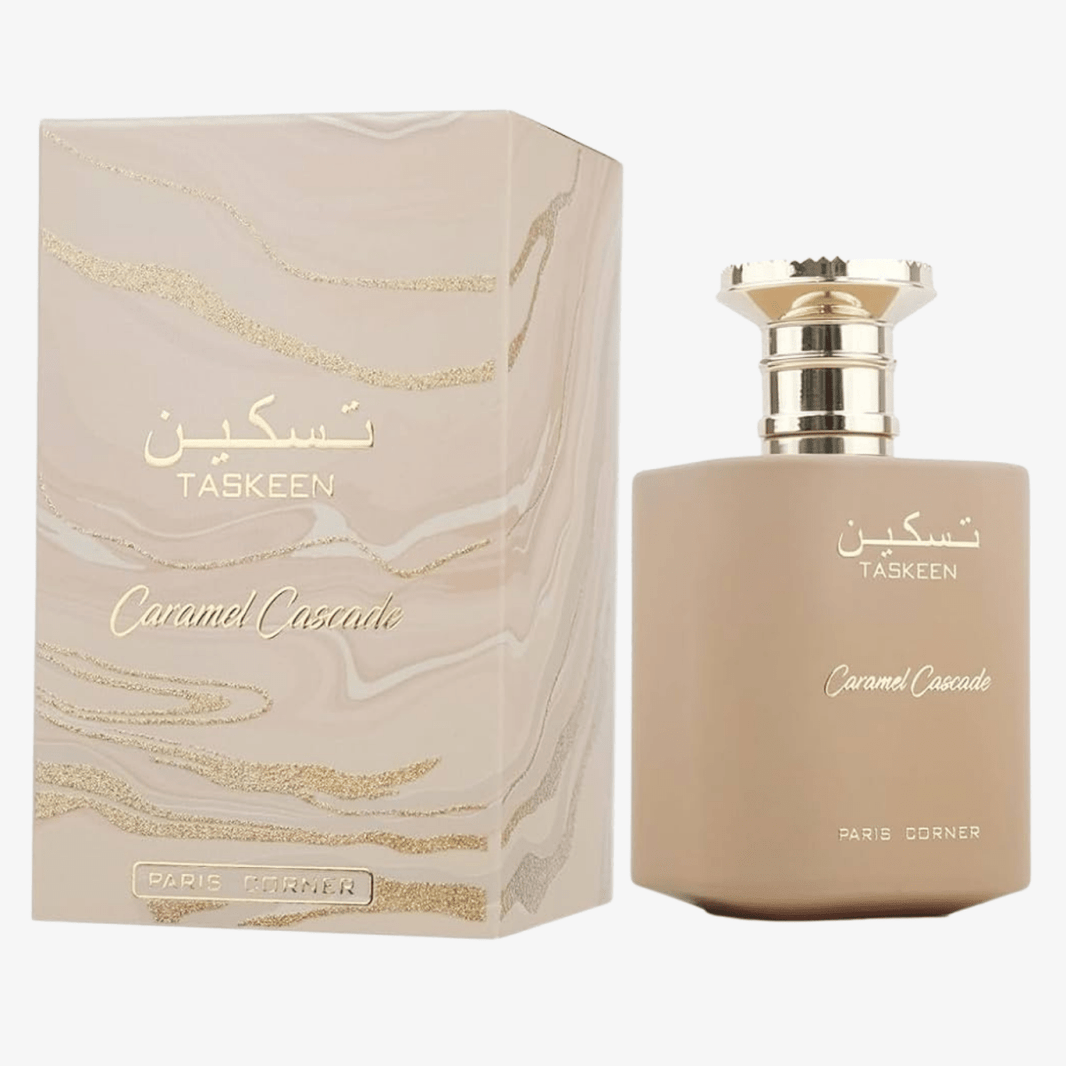 Paris Corner Taskeen Caramel Cascade Eau De Parfum 100ml-Paris Corner Taskeen Caramel Cascade Eau De Parfum 100ml