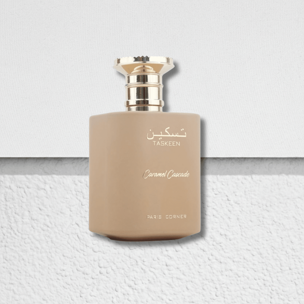 Paris Corner Taskeen Caramel Cascade Eau De Parfum 100ml-Paris Corner Taskeen Caramel Cascade Eau De Parfum 100ml