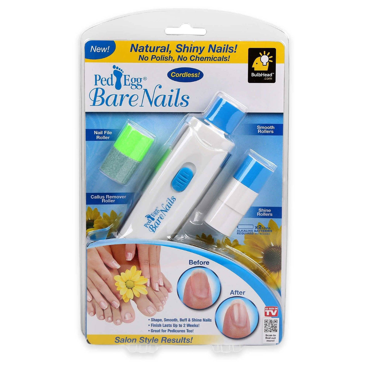 PedEgg Bare Nails Nail Polisher-PedEgg Bare Nails Nail Polisher