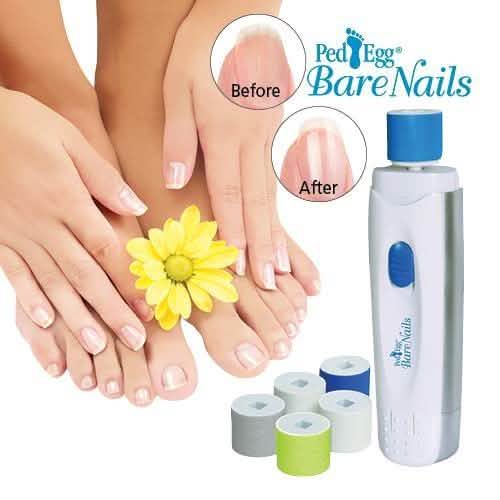 PedEgg Bare Nails Nail Polisher-PedEgg Bare Nails Nail Polisher
