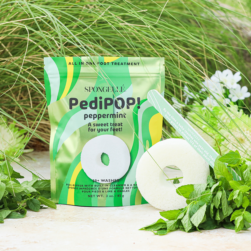 Peppermint | PediPOP! Pedi Buffer & Nail File-Peppermint | PediPOP! Pedi Buffer & Nail File