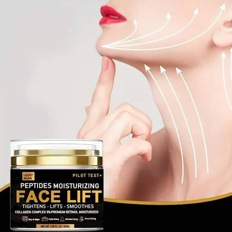Peptides Face Lift Cream - Deeply Moisturizing, Firming and Lifting Skin-Peptides Face Lift Cream - Deeply Moisturizing, Firming and Lifting Skin
