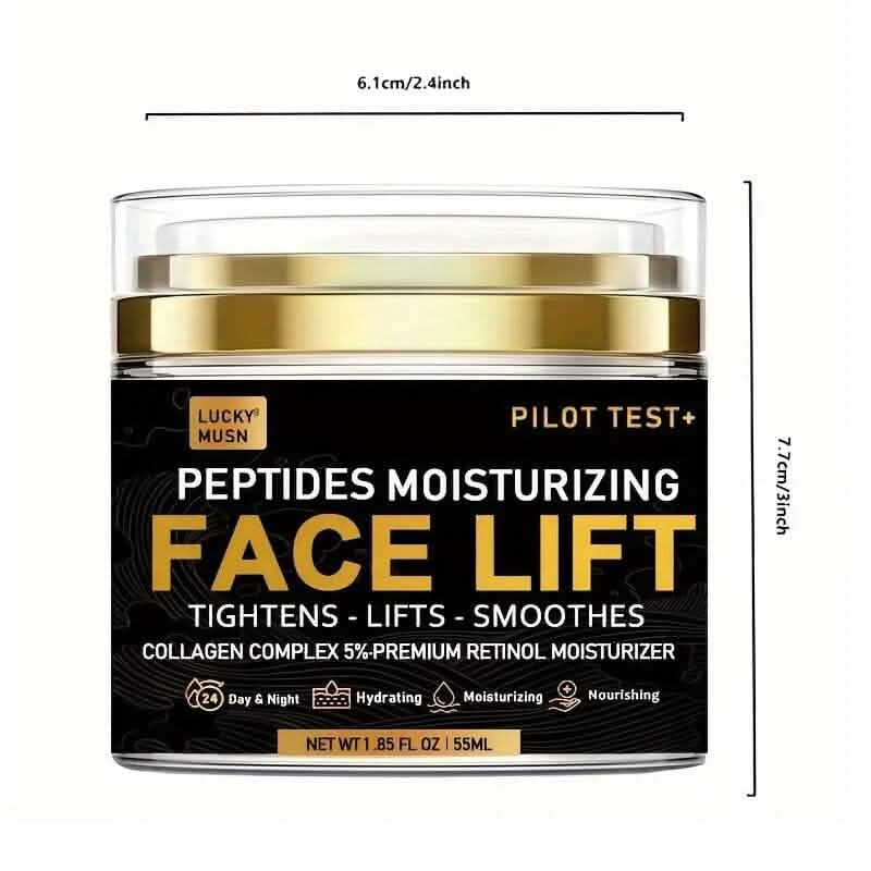 Peptides Face Lift Cream - Deeply Moisturizing, Firming and Lifting Skin-Peptides Face Lift Cream - Deeply Moisturizing, Firming and Lifting Skin
