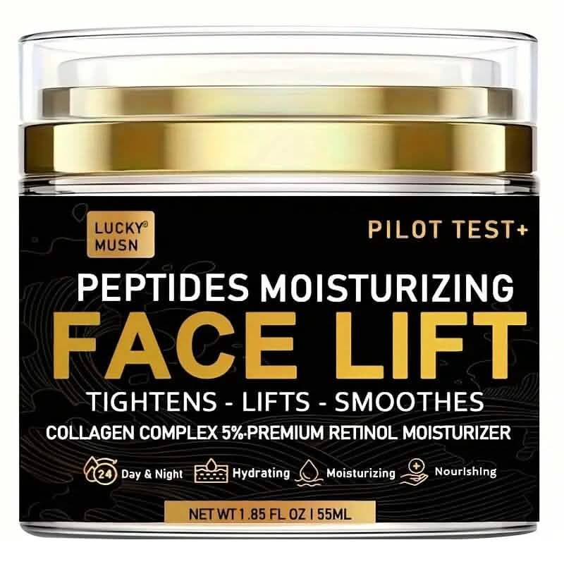Peptides Face Lift Cream - Deeply Moisturizing, Firming and Lifting Skin-Peptides Face Lift Cream - Deeply Moisturizing, Firming and Lifting Skin