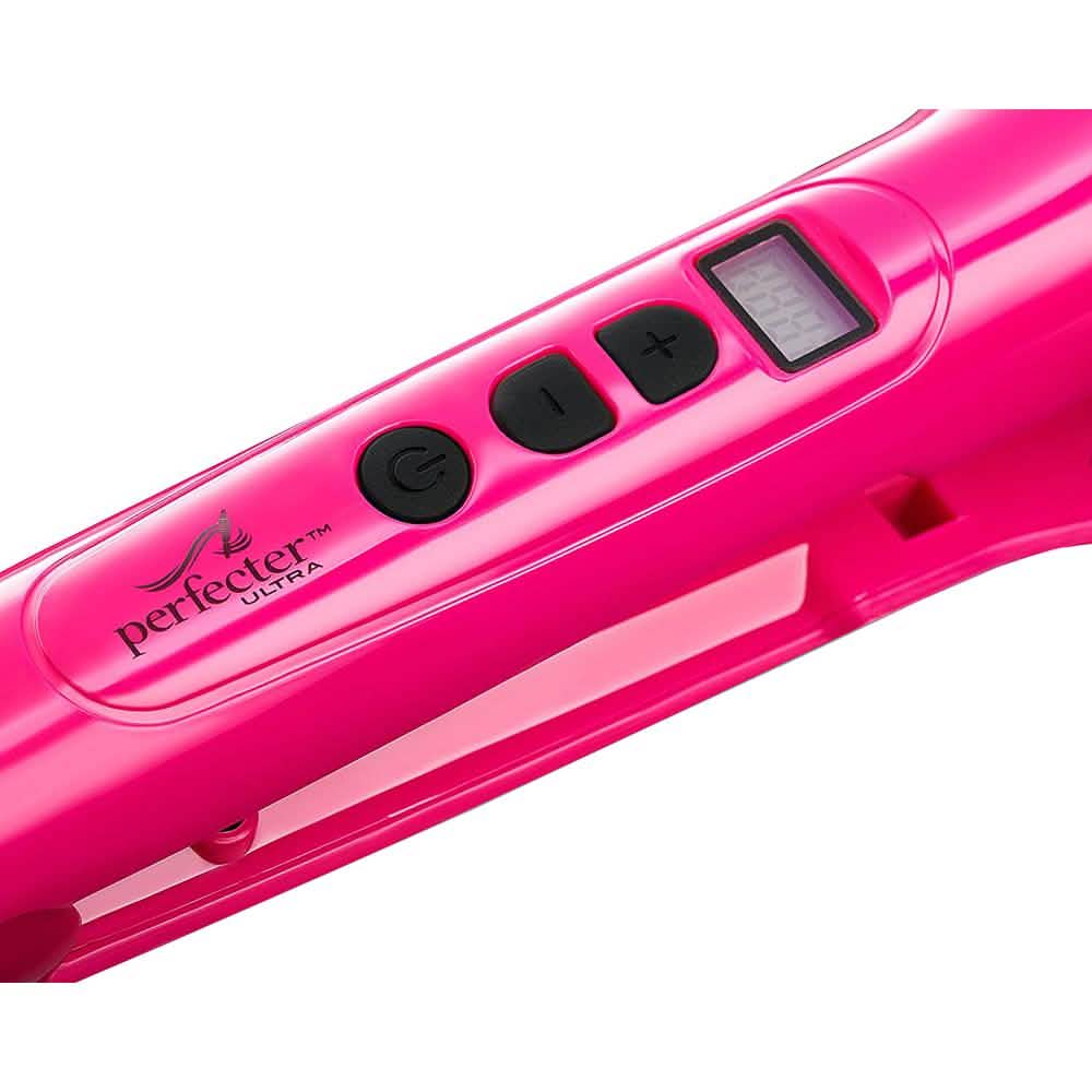 Perfecter Flat Iron Hair Straightener & Hot Round Brush 2-in-1-Perfecter Flat Iron Hair Straightener & Hot Round Brush 2-in-1