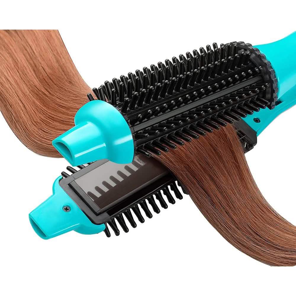 Perfecter Flat Iron Hair Straightener & Hot Round Brush 2-in-1-Perfecter Flat Iron Hair Straightener & Hot Round Brush 2-in-1