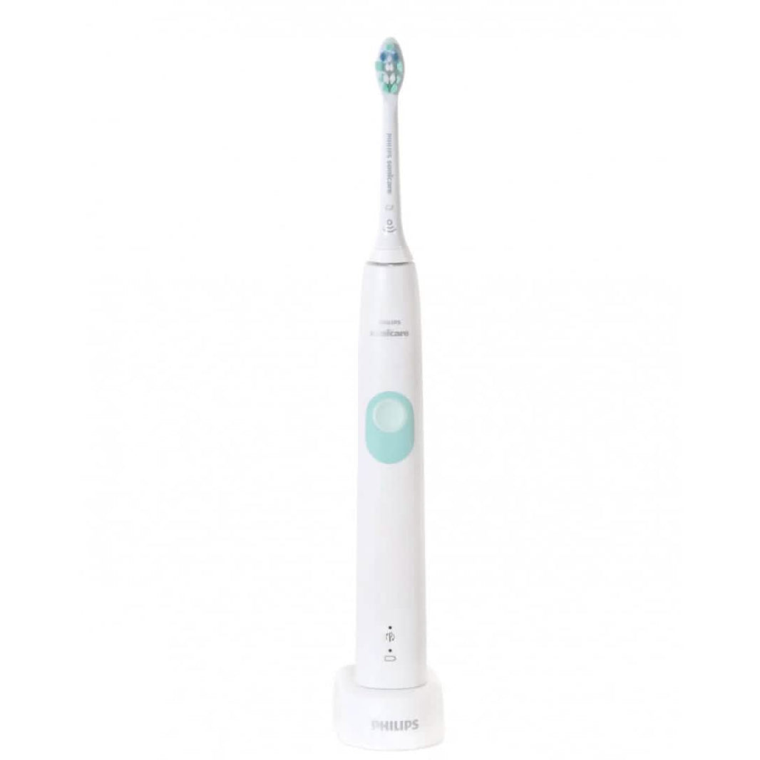 Philips Sonicare - ProtectiveClean 4100 Rechargeable Toothbrush - White-Philips Sonicare - ProtectiveClean 4100 Rechargeable Toothbrush - White