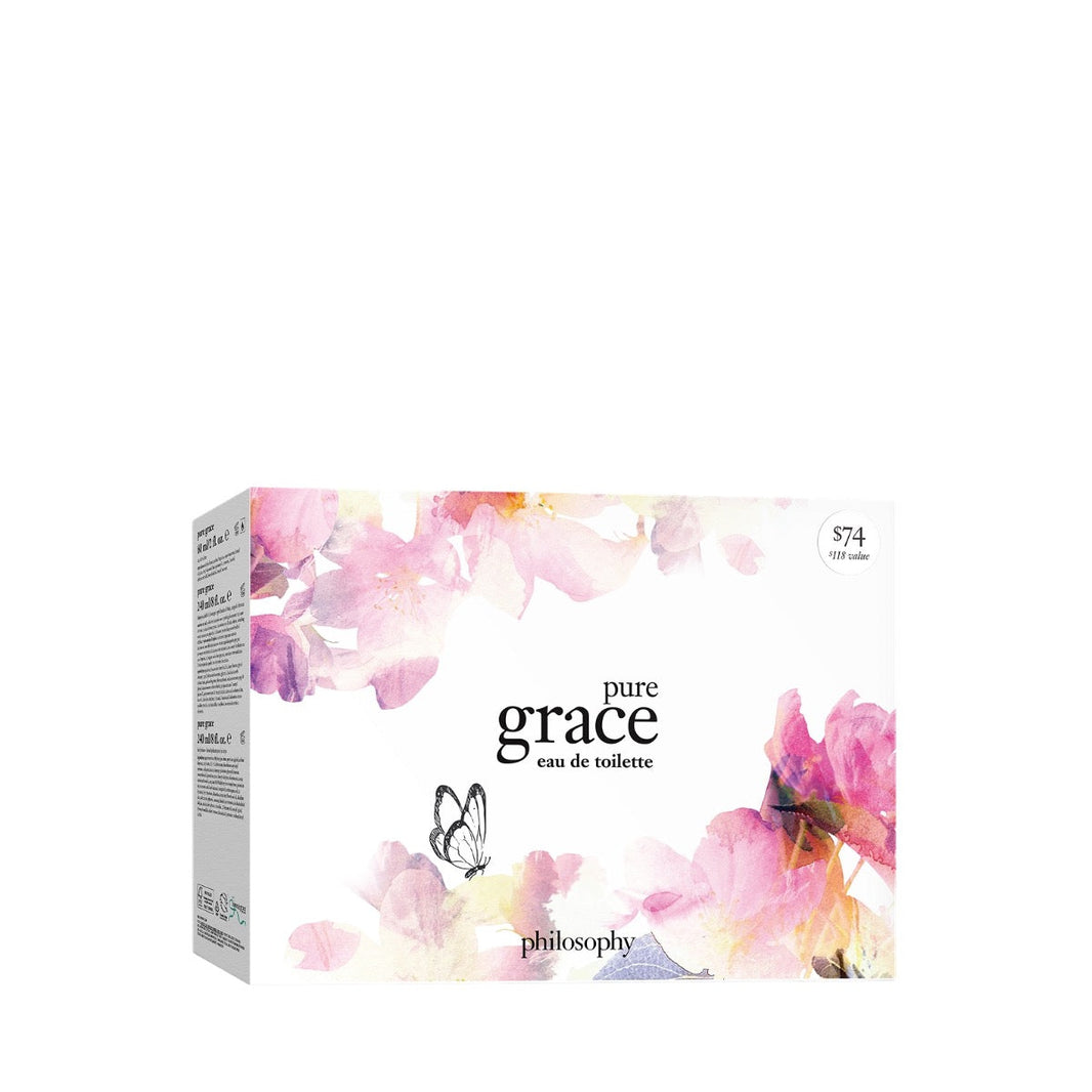 Philosophy Pure Grace EDT Gift Set Trio (Limited Edition)-Philosophy Pure Grace EDT Gift Set Trio (Limited Edition)