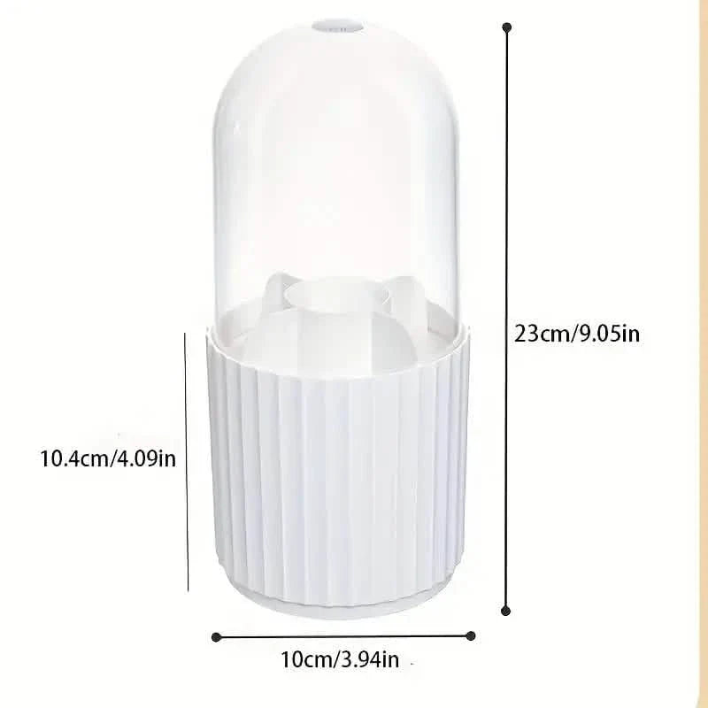 Plastic Makeup Brush Storage Box-Plastic Makeup Brush Storage Box