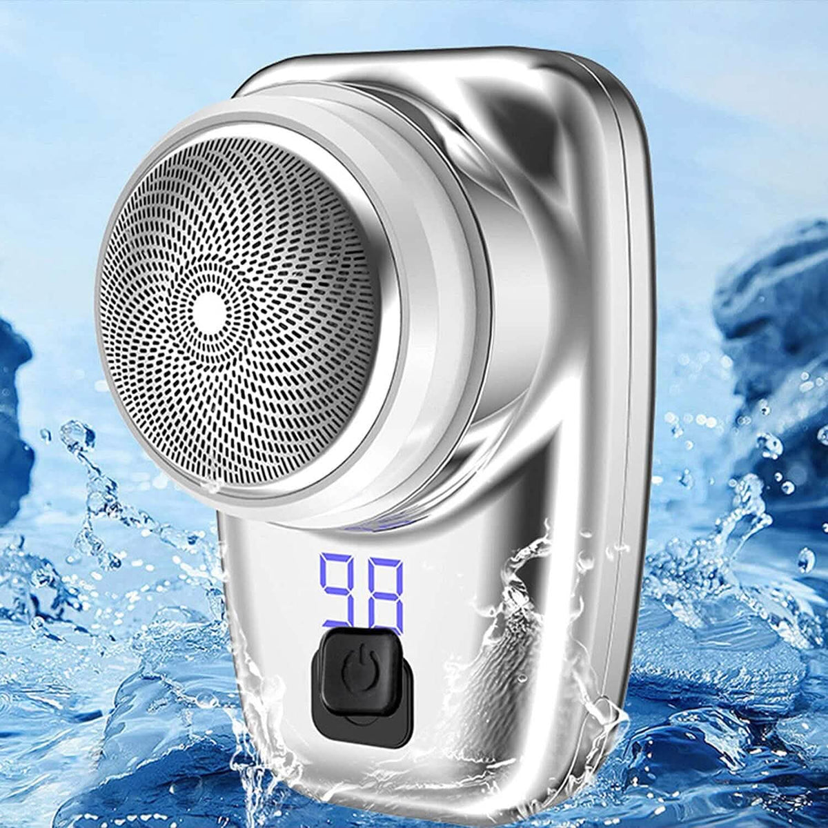 Pocket Size Shaver Wet and Dry Mens Razor-Pocket Size Shaver Wet and Dry Mens Razor