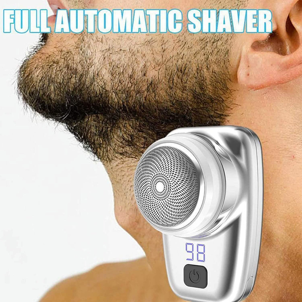 Pocket Size Shaver Wet and Dry Mens Razor-Pocket Size Shaver Wet and Dry Mens Razor