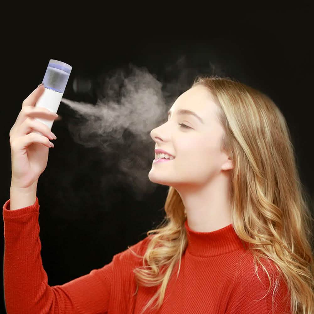 Portable and Rechargeable Facial Steamer-Portable and Rechargeable Facial Steamer