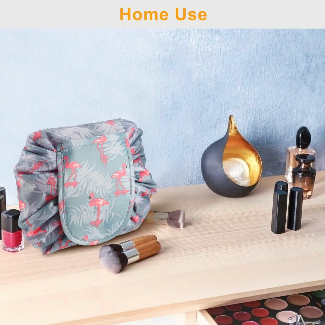 Portable Makeup Bag Drawstring Cosmetic Bag-Portable Makeup Bag Drawstring Cosmetic Bag