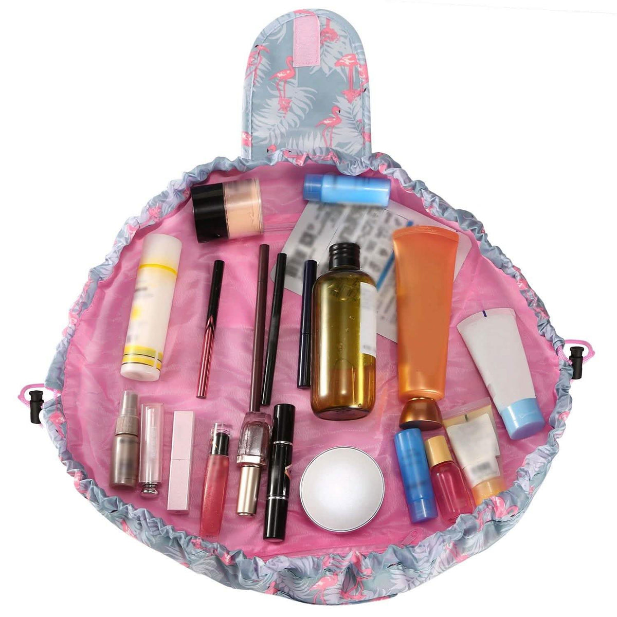Portable Makeup Bag Drawstring Cosmetic Bag-Portable Makeup Bag Drawstring Cosmetic Bag
