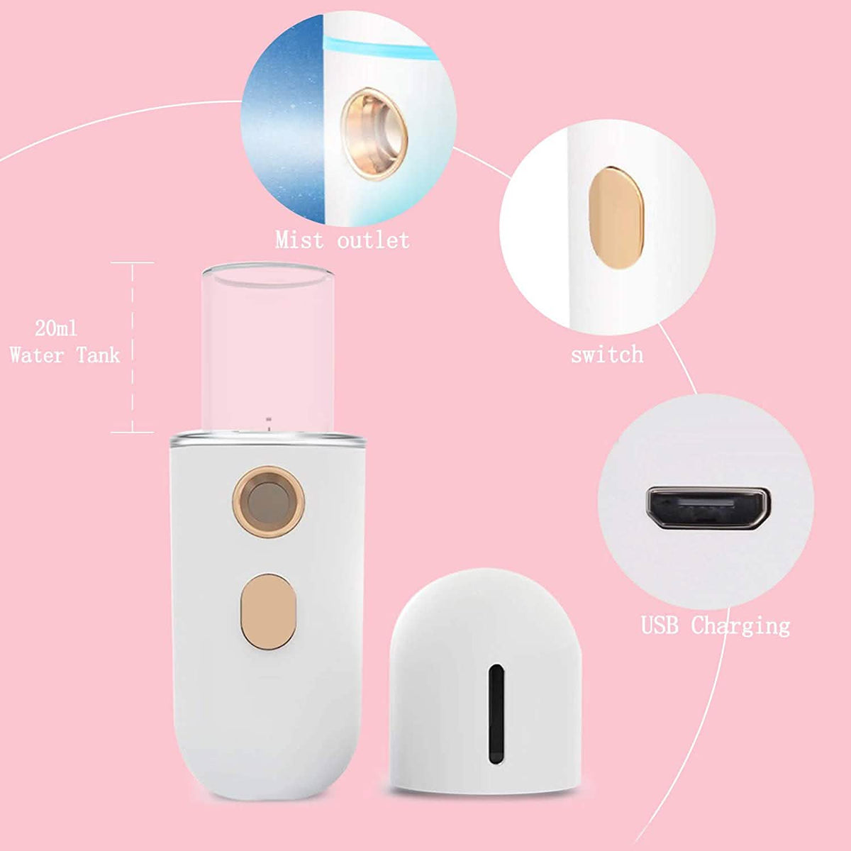 Portable Mini Face Steamer-Portable Mini Face Steamer