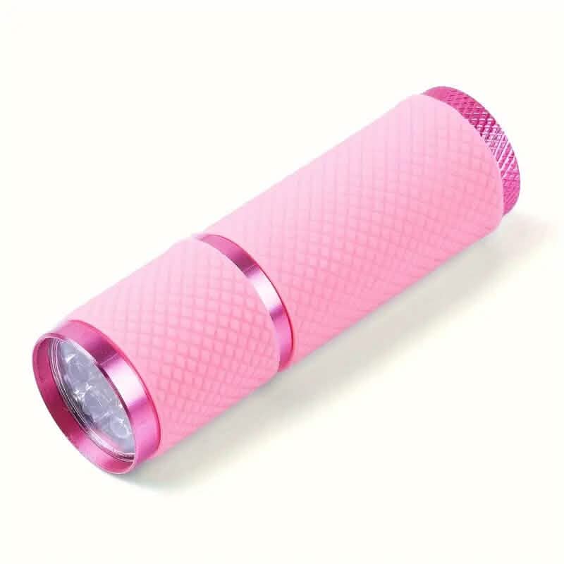 Portable Mini Flashlight Nail Lamp with 9 Lamp Beads-Portable Mini Flashlight Nail Lamp with 9 Lamp Beads
