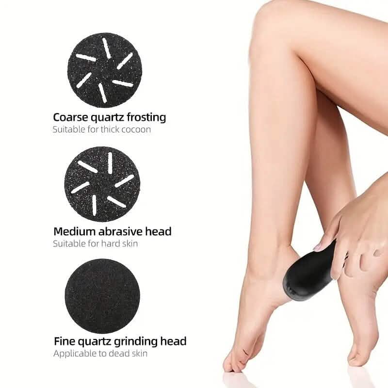 Portable Rechargeable Electric Foot File-Portable Rechargeable Electric Foot File