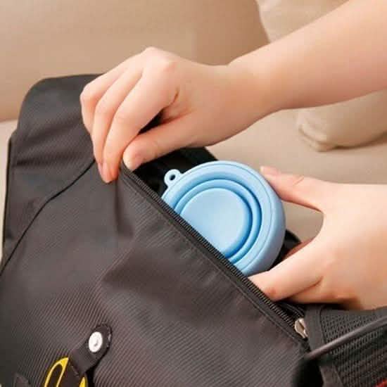 Portable Silicone Telescopic Drinking Collapsible Folding Cup-Portable Silicone Telescopic Drinking Collapsible Folding Cup