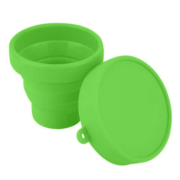 Portable Silicone Telescopic Drinking Collapsible Folding Cup-Portable Silicone Telescopic Drinking Collapsible Folding Cup