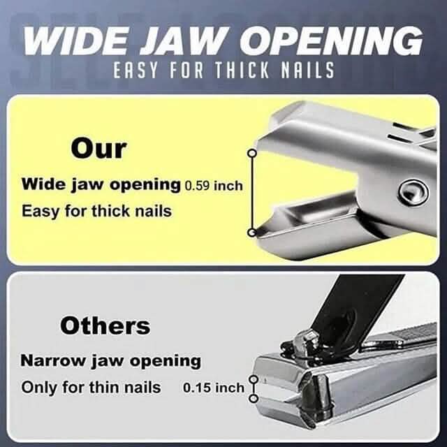 Portable Ultra Sharp Nail Clippers Stainless Steel-Portable Ultra Sharp Nail Clippers Stainless Steel
