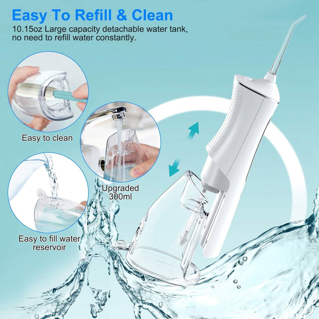 Portable Water Dental Flosser-Portable Water Dental Flosser