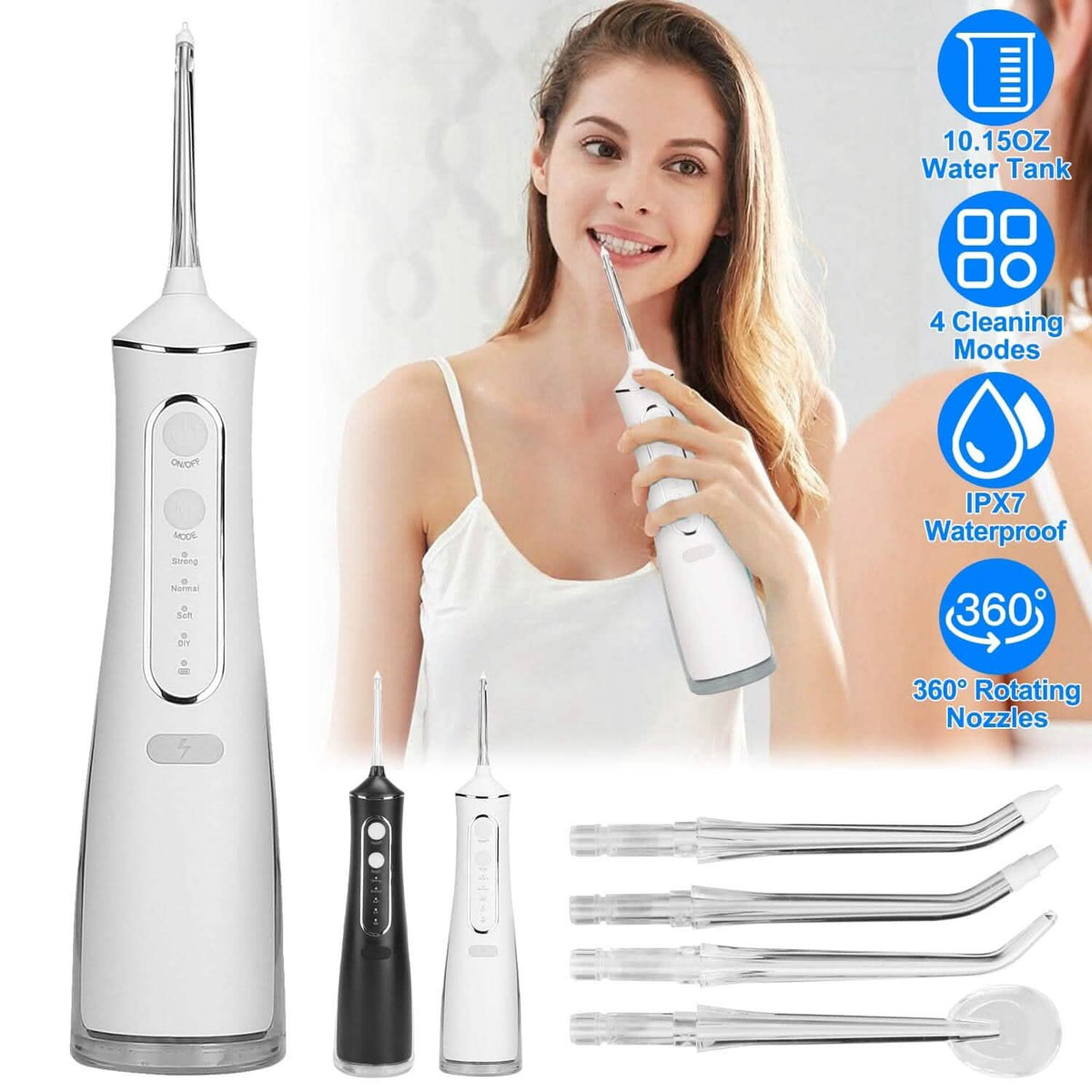 Portable Water Dental Flosser-Portable Water Dental Flosser