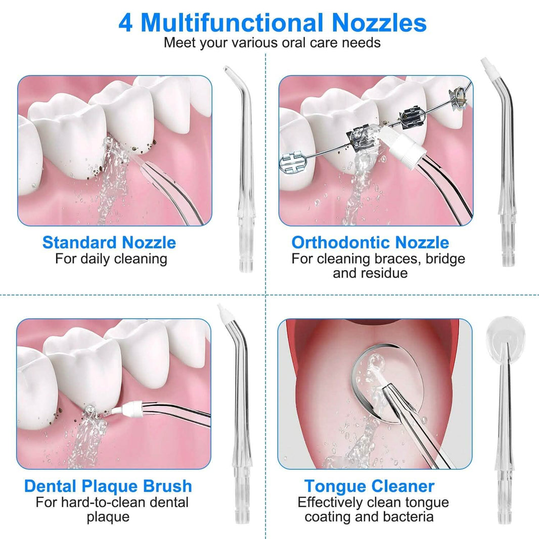 Portable Water Dental Flosser-Portable Water Dental Flosser