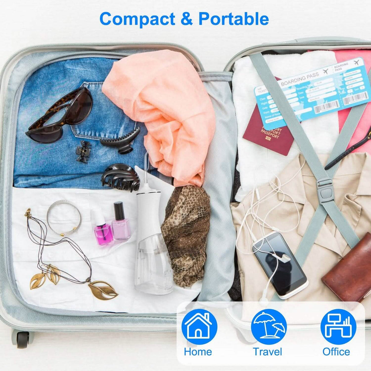 Portable Water Dental Flosser-Portable Water Dental Flosser