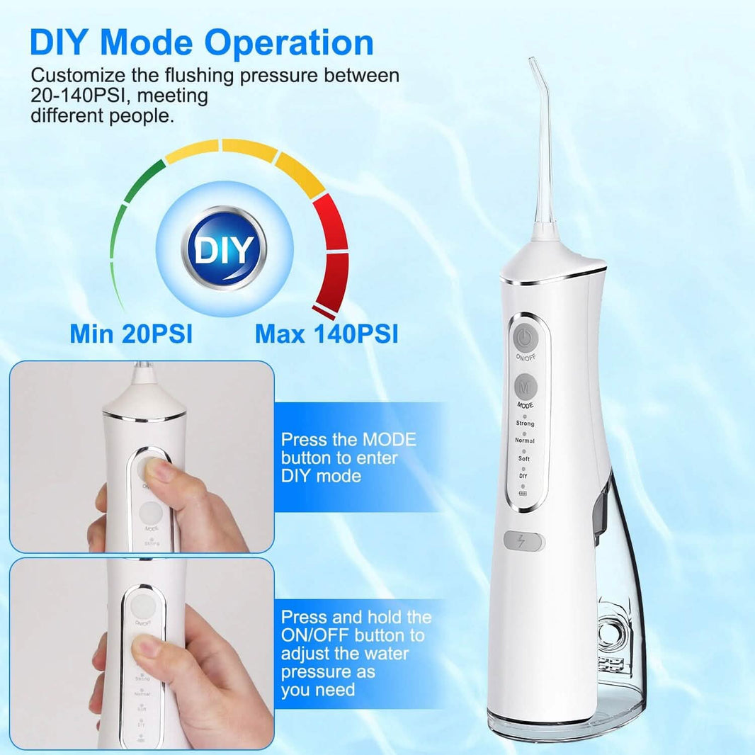 Portable Water Dental Flosser-Portable Water Dental Flosser
