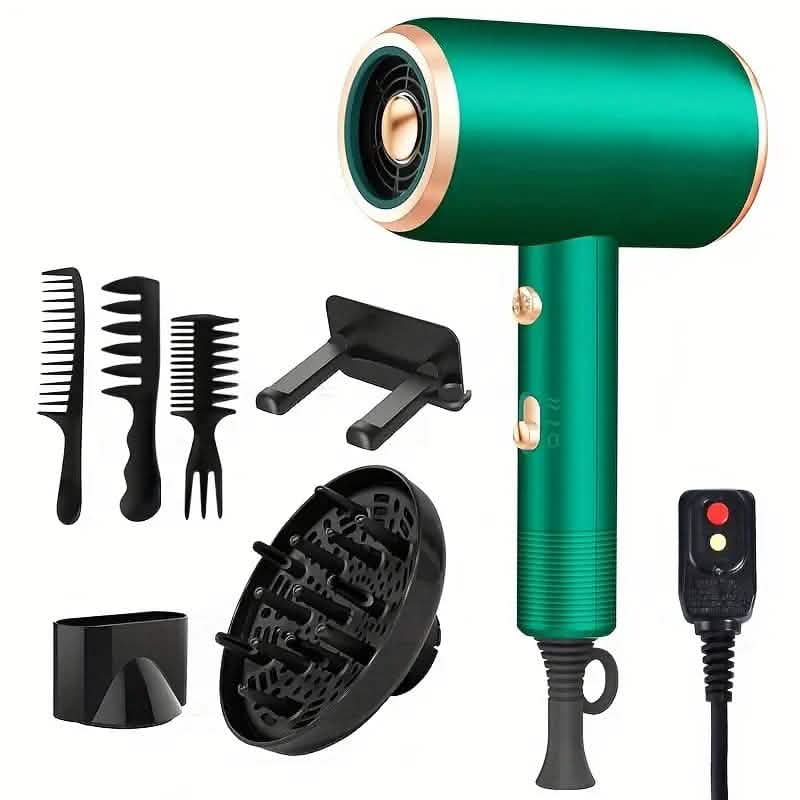 Powerful Ionic Hair Dryer with Diffuser-Powerful Ionic Hair Dryer with Diffuser