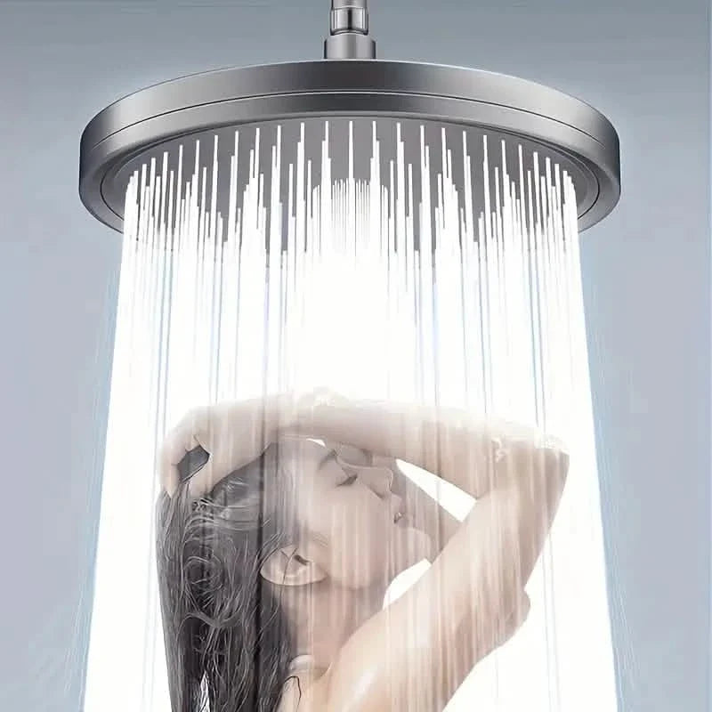 Premium High-pressure Shower Head - Top Spray, Wide Coverage, Lotus Design-Premium High-pressure Shower Head - Top Spray, Wide Coverage, Lotus Design