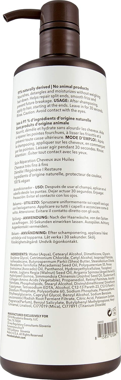 Macadamia Professional Hair Care Sulfate Weightless Repair Conditioner-Macadamia Professional Hair Care Sulfate Weightless Repair Conditioner