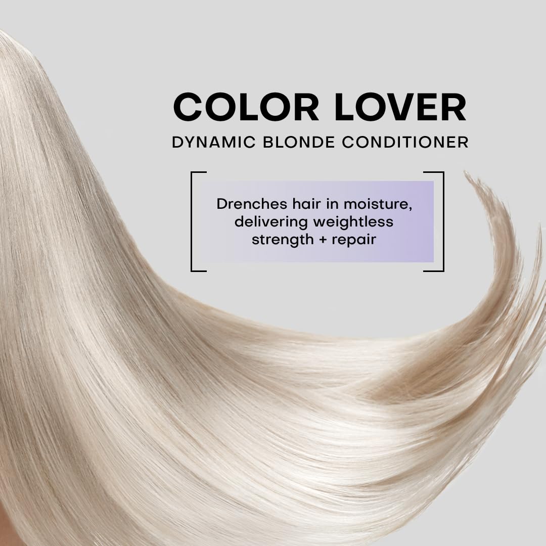 Framesi Color Lover Dynamic Blonde Conditioner, Purple Conditioner, Sulfate Free Conditioner, Color Treated Hair-Framesi Color Lover Dynamic Blonde Conditioner, Purple Conditioner, Sulfate Free Conditioner, Color Treated Hair